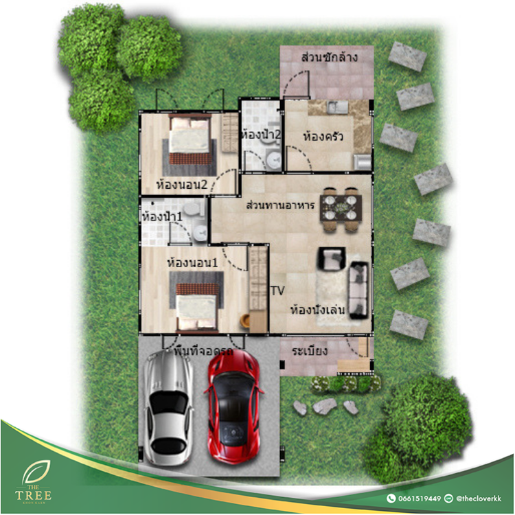 ภาพแบบบ้าน-บ้านเดียว