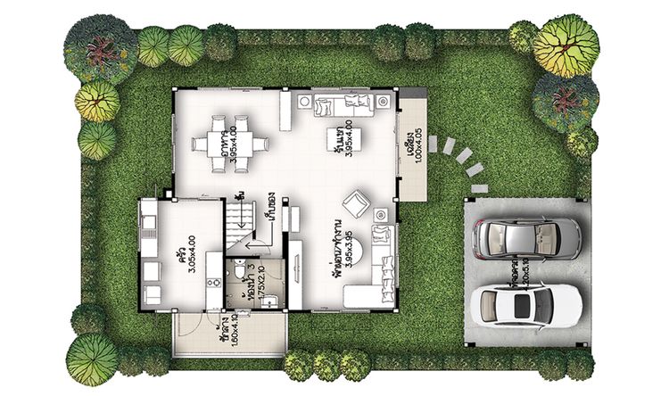 ภาพแบบบ้าน-ศุภวัฒนา