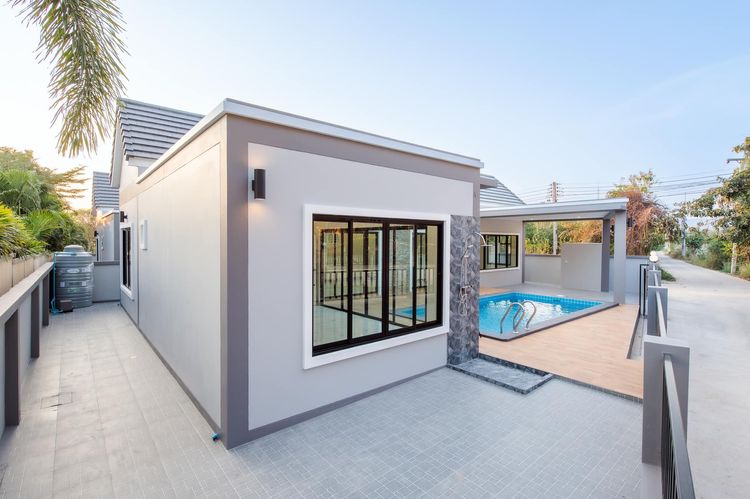 ภาพแบบบ้าน-บ้านพูลวิลล่า