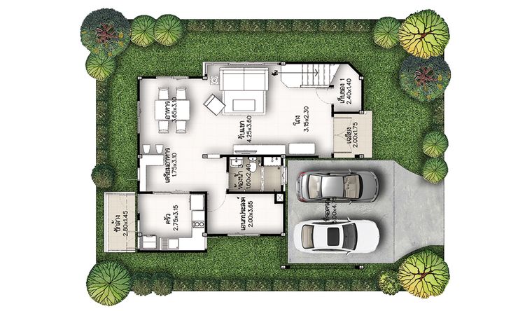 ภาพแบบบ้าน-ศุภดำรง