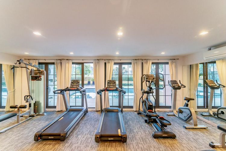 ภาพแบบบ้าน-Top View Duplex with furniture