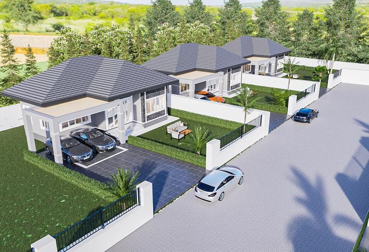 ภาพแบบบ้าน-บ้านเดี่ยว