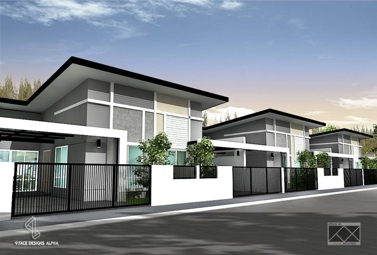 ภาพแบบบ้าน-บ้านแฝด