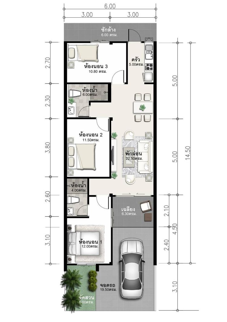 ภาพแบบบ้าน-บ้านแฝด