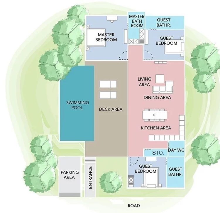 ภาพแบบบ้าน-Villa Type B2