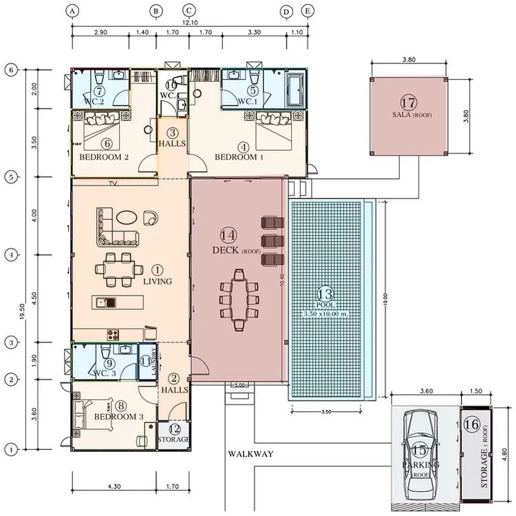 ภาพแบบบ้าน-VILLA TYPE B2 PLUS