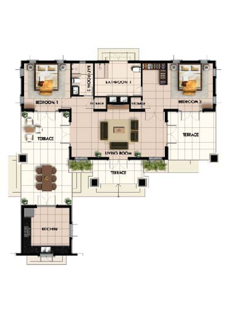 ภาพแบบบ้าน-VILLA BAYU