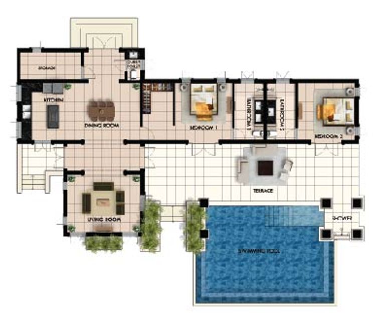 ภาพแบบบ้าน-VILLA BENUA