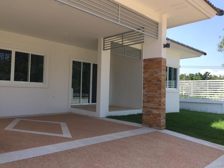 ภาพแบบบ้าน-บ้านชั้นเดียว