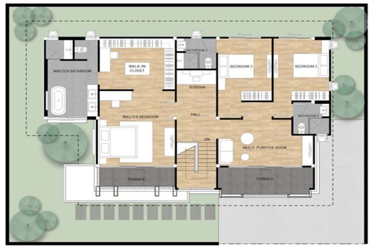 ภาพแบบบ้าน-Luxury A