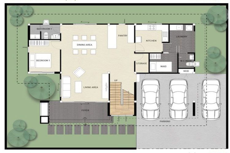 ภาพแบบบ้าน-Luxury A