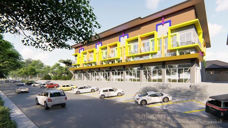 ภาพแบบบ้าน-ทรัพย์สราญ (หัวมุม)