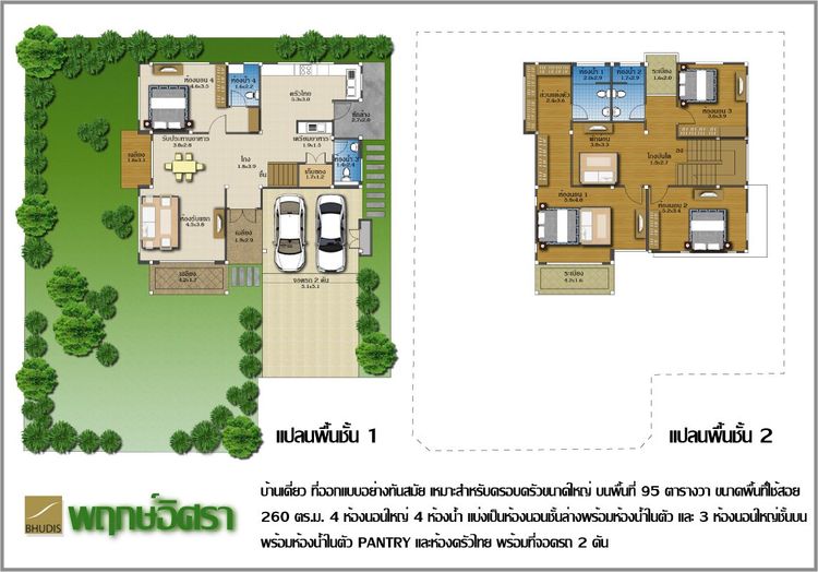 ภาพแบบบ้าน-พฤกษ์อิสรา