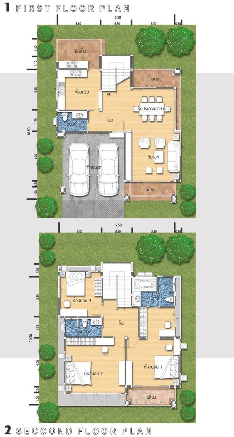 ภาพแบบบ้าน-สิริน ปาร์ควิลล์-Type B