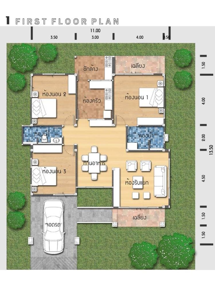 ภาพแบบบ้าน-สิริน ปาร์ควิลล์-Type C
