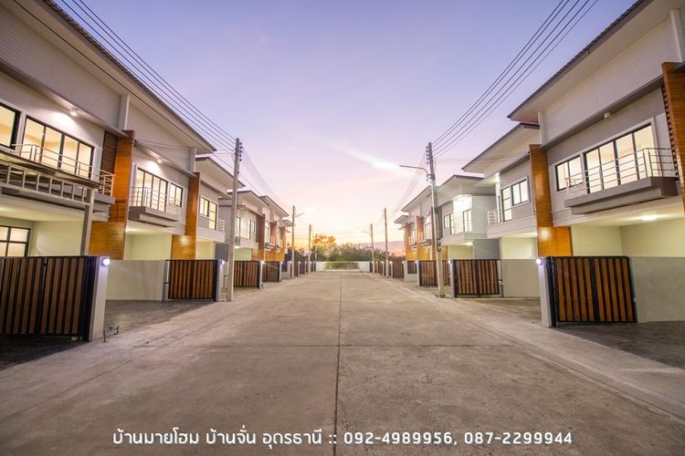 ภาพแบบบ้าน-มายโฮม-ทาวน์โฮมสองชั้น