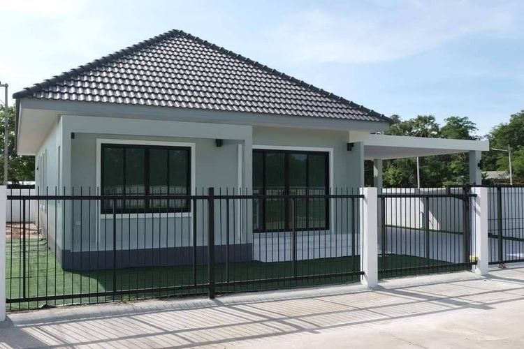 ภาพแบบบ้าน-บ้านเดี่ยวชั้นเดียว