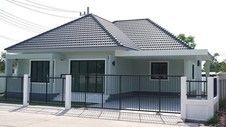 ภาพแบบบ้าน-บ้านเดี่ยวชั้นเดียว