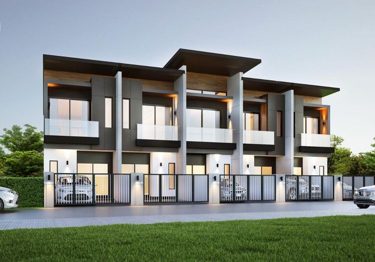 ภาพแบบบ้าน-จิระ ทาวน์โฮม-ทาวน์โฮม 2 ชั้น