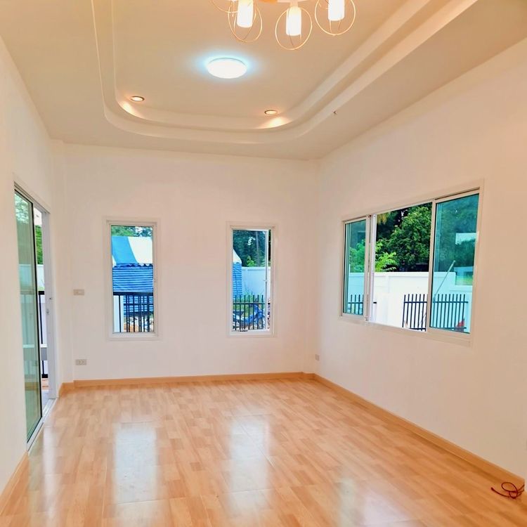 ภาพแบบบ้าน-บ้านชั้นเดียวสไตล์คอนเทมโพลี