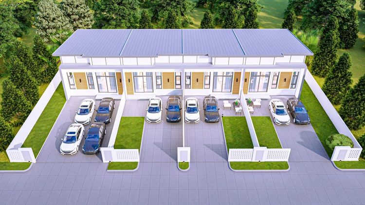 ภาพแบบบ้าน-ทาวน์โฮม