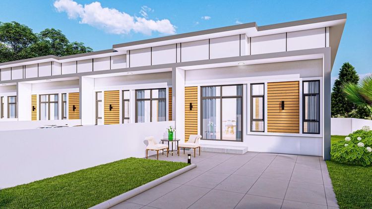 ภาพแบบบ้าน-ทาวน์โฮม