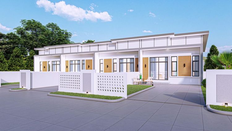 ภาพแบบบ้าน-ทาวน์โฮม