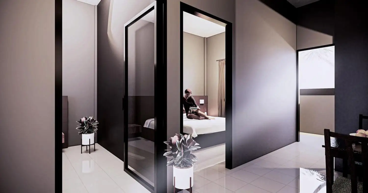 ภาพแบบบ้าน-ทาวน์โฮมชั้นเดียว