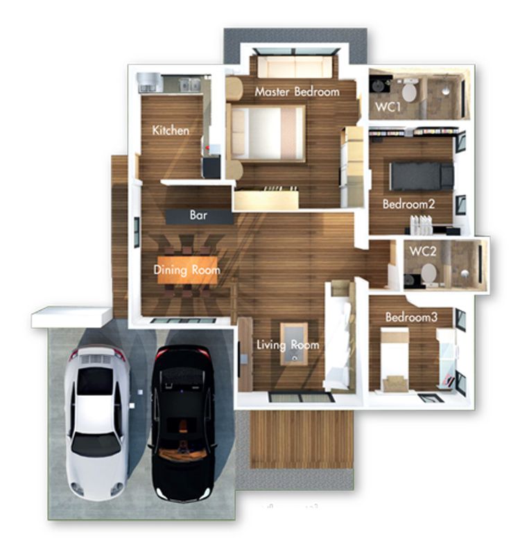 ภาพแบบบ้าน-บ้านแสนภิรมย์ AA