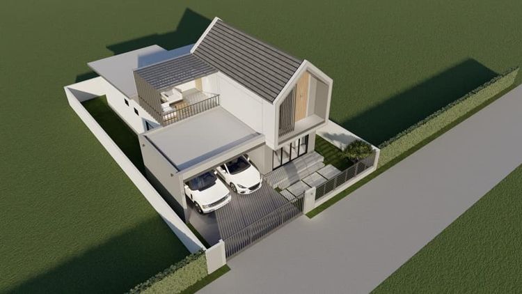 ภาพแบบบ้าน-Baannalinee-บ้านเดี่ยว