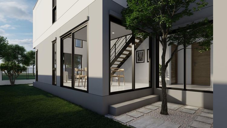 ภาพแบบบ้าน-Baannalinee-บ้านเดี่ยว