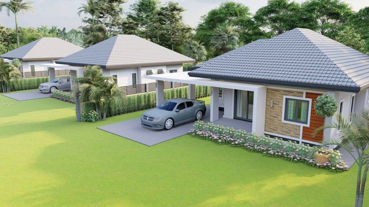 ภาพแบบบ้าน-Sam Phrao Village-บ้านเดี่ยว