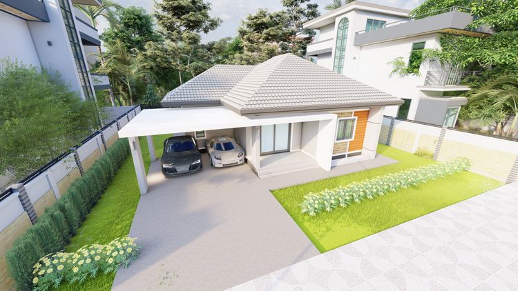 ภาพแบบบ้าน-Sam Phrao Village-บ้านเดี่ยว