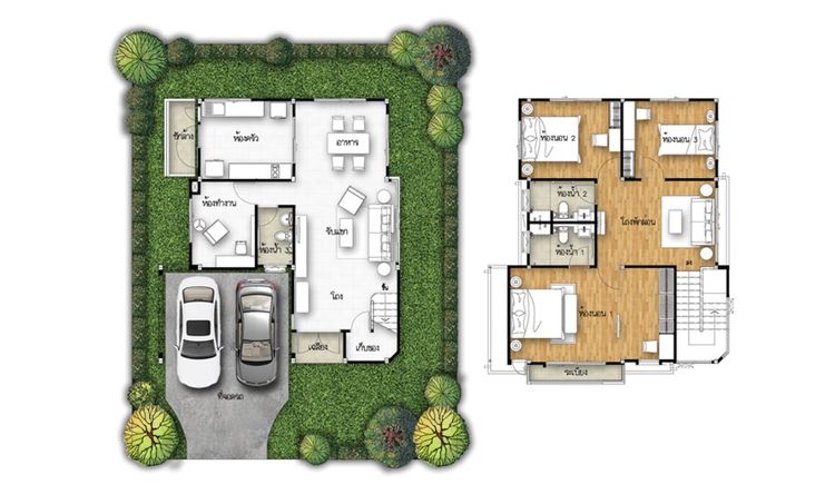 ภาพแบบบ้าน-ศุภดำรง