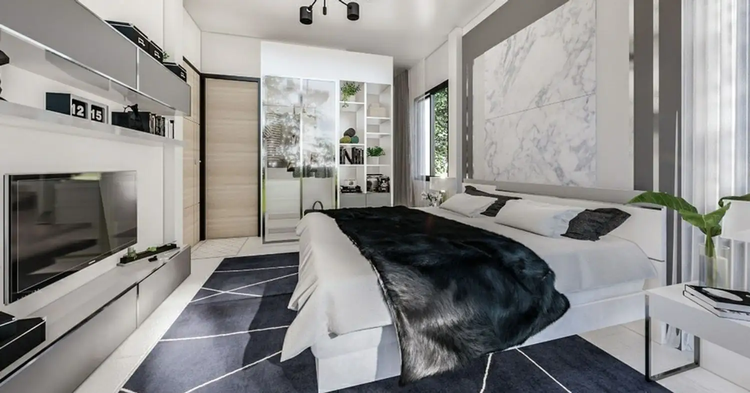 ภาพแบบบ้าน-บ้านแฝดสองชั้น