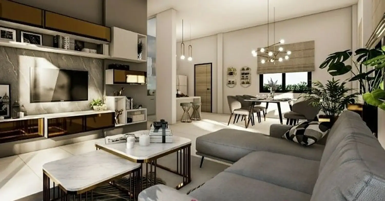 ภาพแบบบ้าน-บ้านเดี่ยวสองชั้น