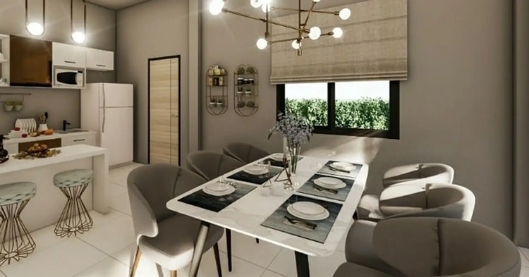 ภาพแบบบ้าน-บ้านเดี่ยวสองชั้น