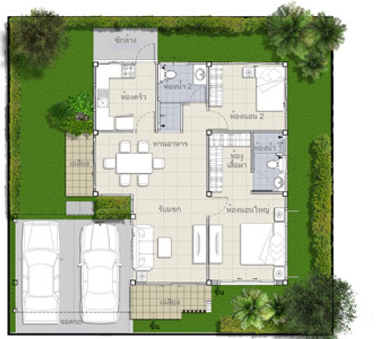 ภาพแบบบ้าน-สิริปทุม