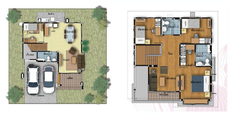 ภาพแบบบ้าน-สิริพิมาน