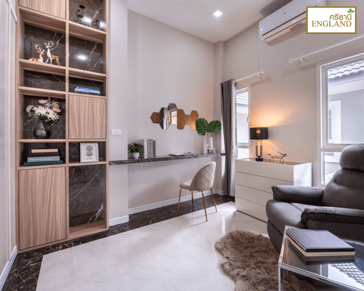 ภาพแบบบ้าน-Srithani England-บ้านแฝดสองชั้น-Oxford