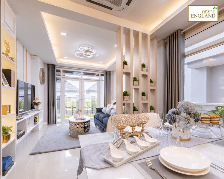 ภาพแบบบ้าน-Srithani England-บ้านแฝดสองชั้น-Oxford