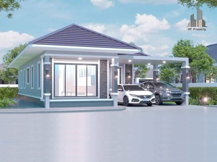 ภาพแบบบ้าน-บ้านเดี่ยว ทรงปั้นหยา