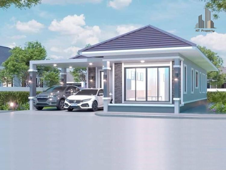 ภาพแบบบ้าน-บ้านเดี่ยว ทรงปั้นหยา