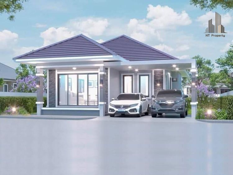 ภาพแบบบ้าน-บ้านเดี่ยว ทรงปั้นหยา