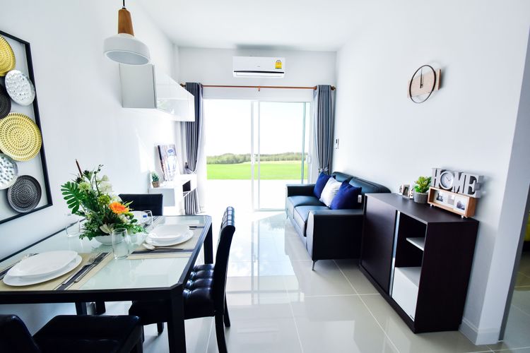 ภาพแบบบ้าน-ทาวน์โฮม 1 ชั้น