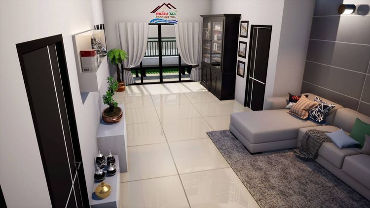 ภาพแบบบ้าน-บ้านเดี่ยวพันลเานวิลล์ A