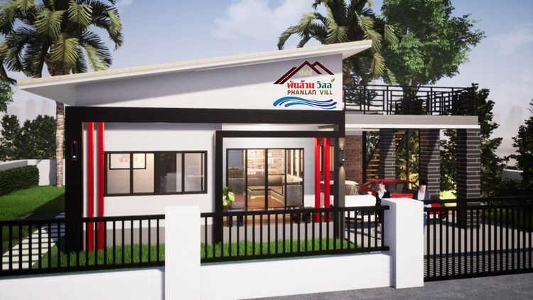 ภาพแบบบ้าน-บ้านเดี่ยวพันลเานวิลล์ A