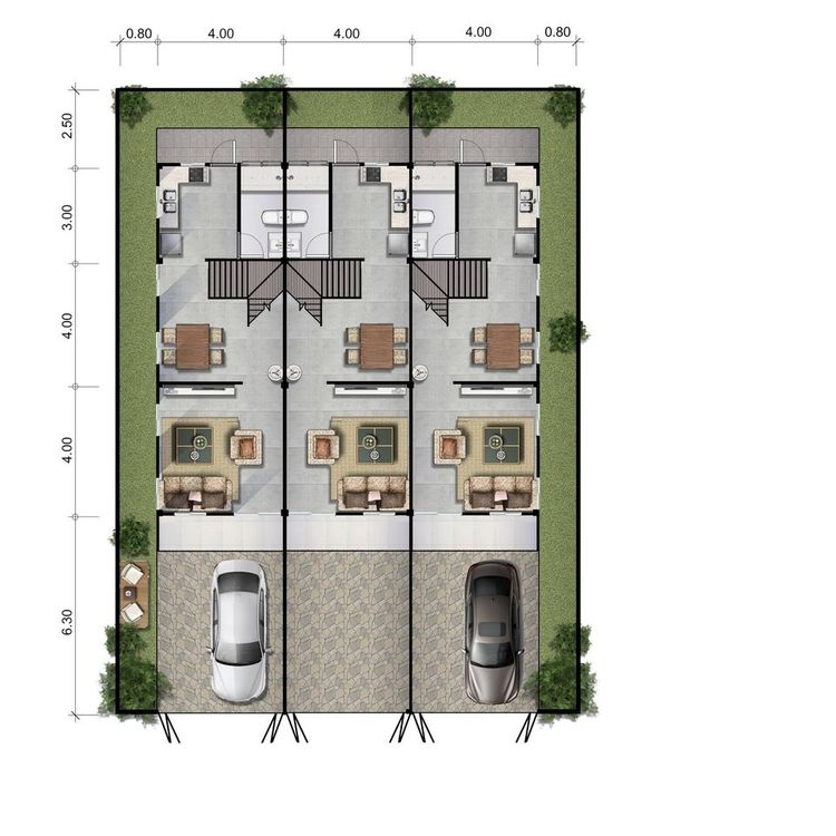 ภาพแบบบ้าน-ทาวน์โฮม