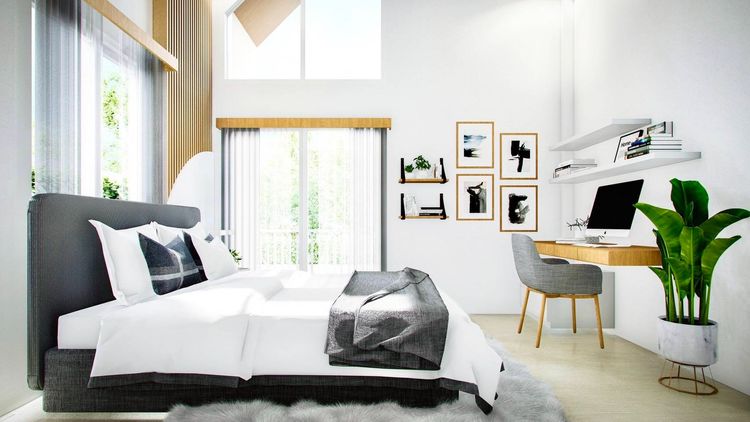 ภาพแบบบ้าน-บ้านเดี่ยวสไตล์ Nordic