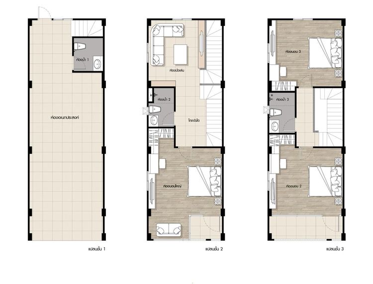 ภาพแบบบ้าน-ทาว์นโฮม